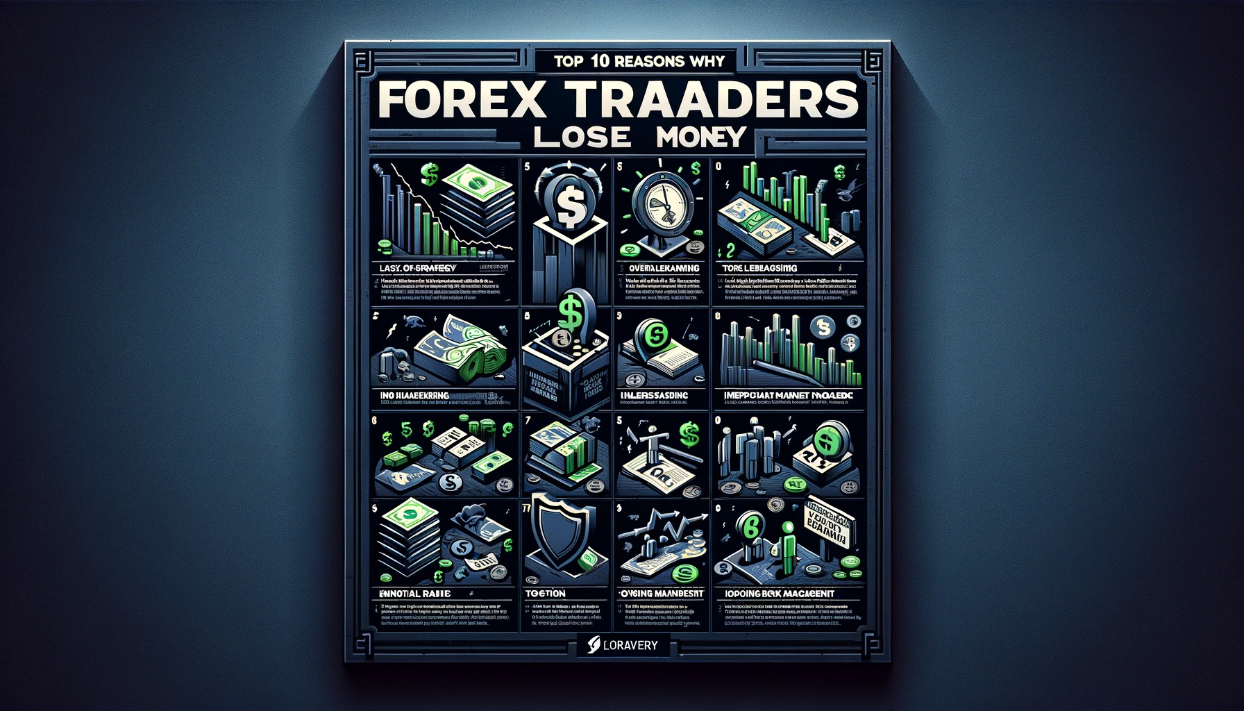 Top 10 Reasons Why FOREX Traders Lose Money